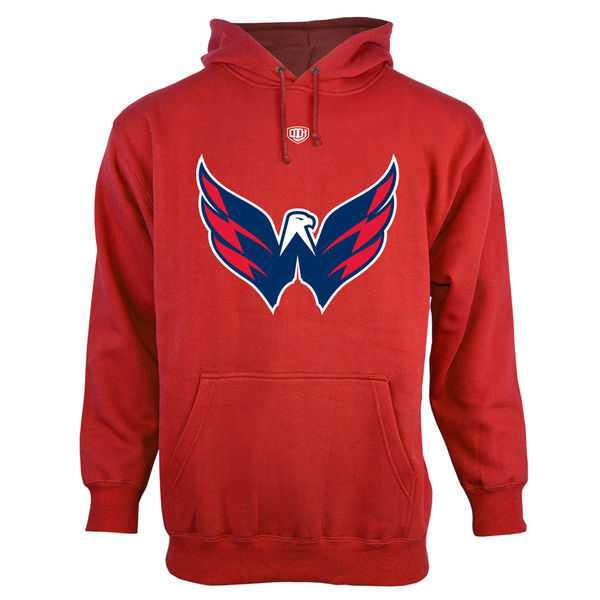 Men's Washington Capitals Old Time Hockey Big Logo with Crest Pullover Hoodie - Red,We sell and wholesale Men's Washington Capitals Old Time Hockey Big Logo with Crest Pullover Hoodie - Red on line form chian!